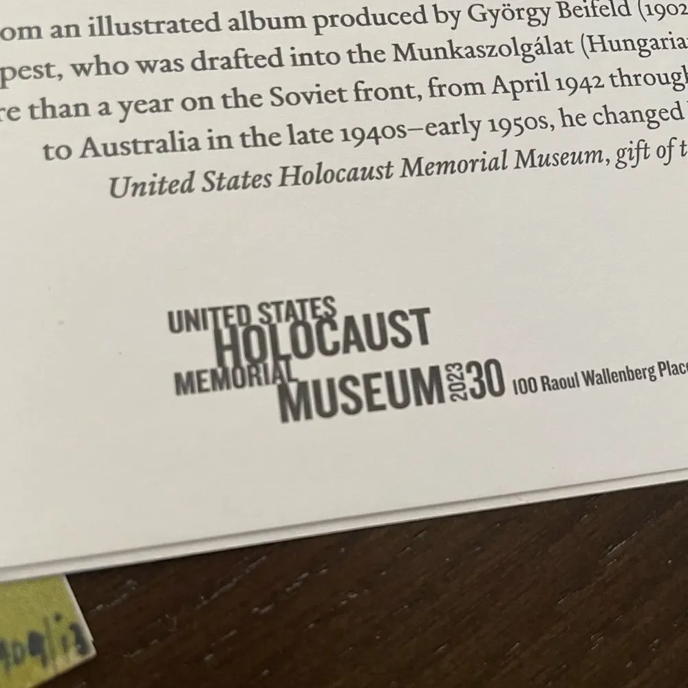 United States Holocaust Museum Card Lot 26 Blank Cards Envelops
